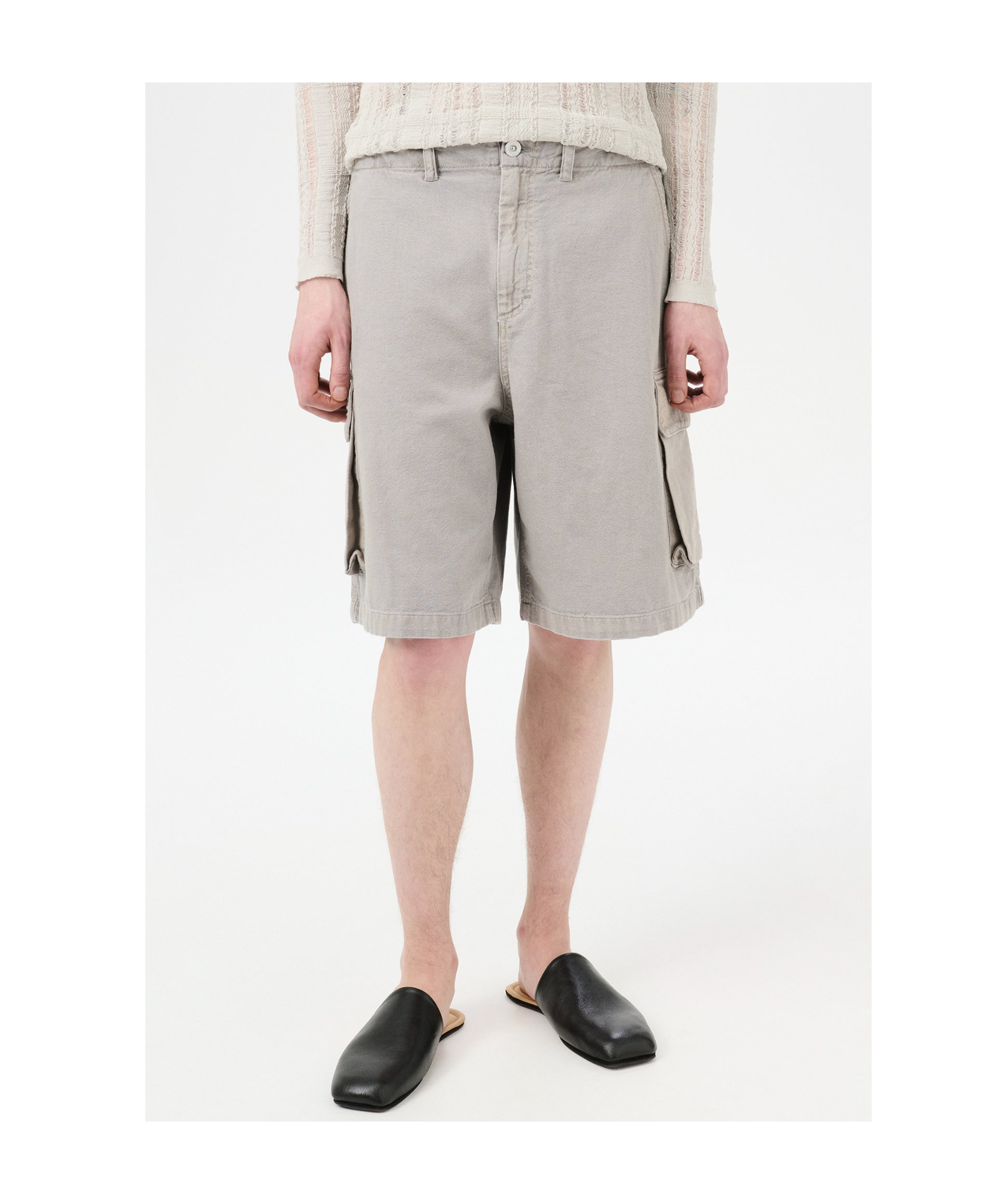 Our Legacy Mount Cargo Shorts In Gravel