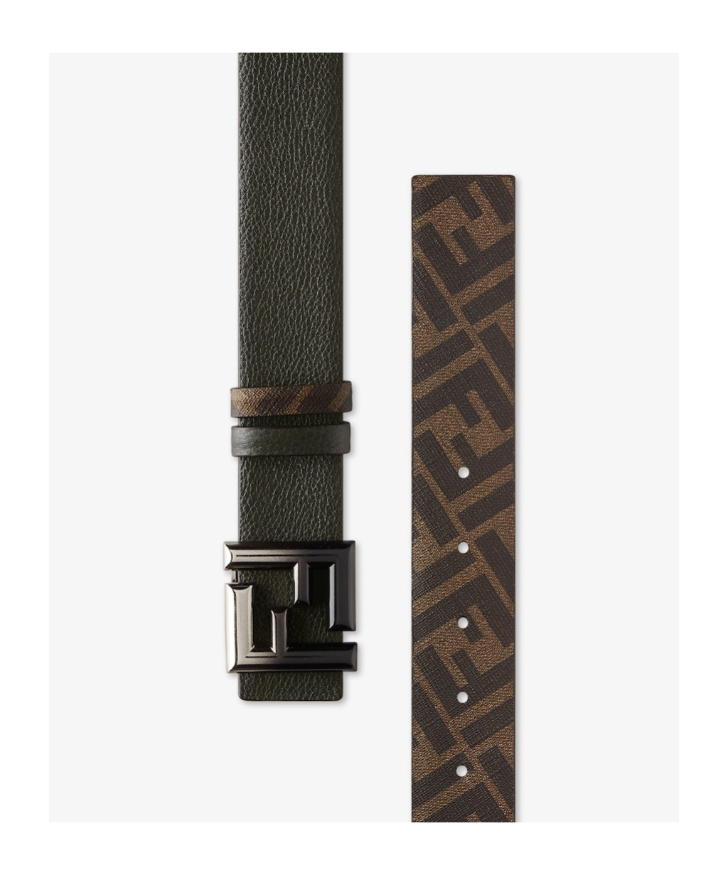 Fendi Ff Belt In Black