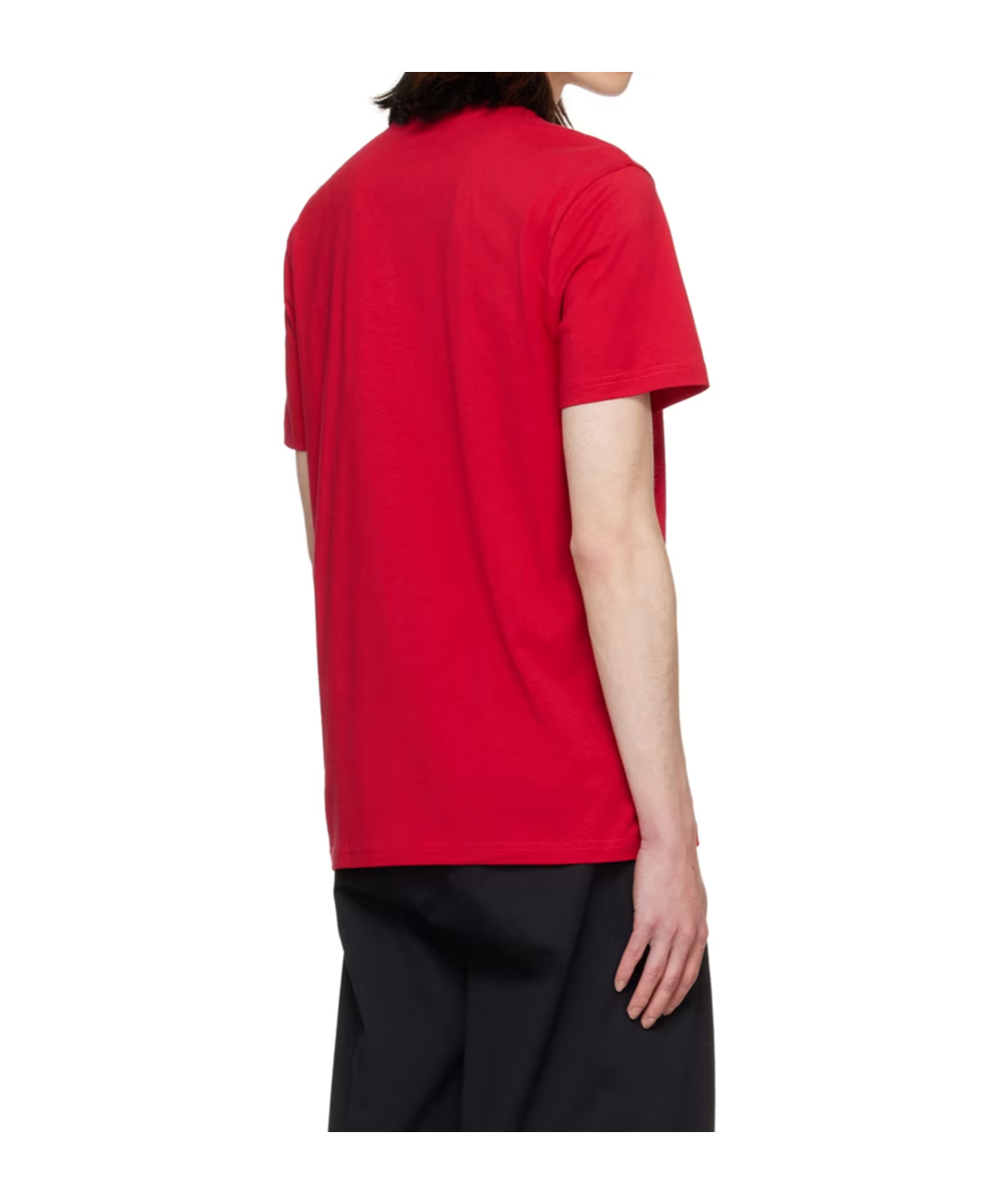 Moschino Red Printed T-shirt In Red