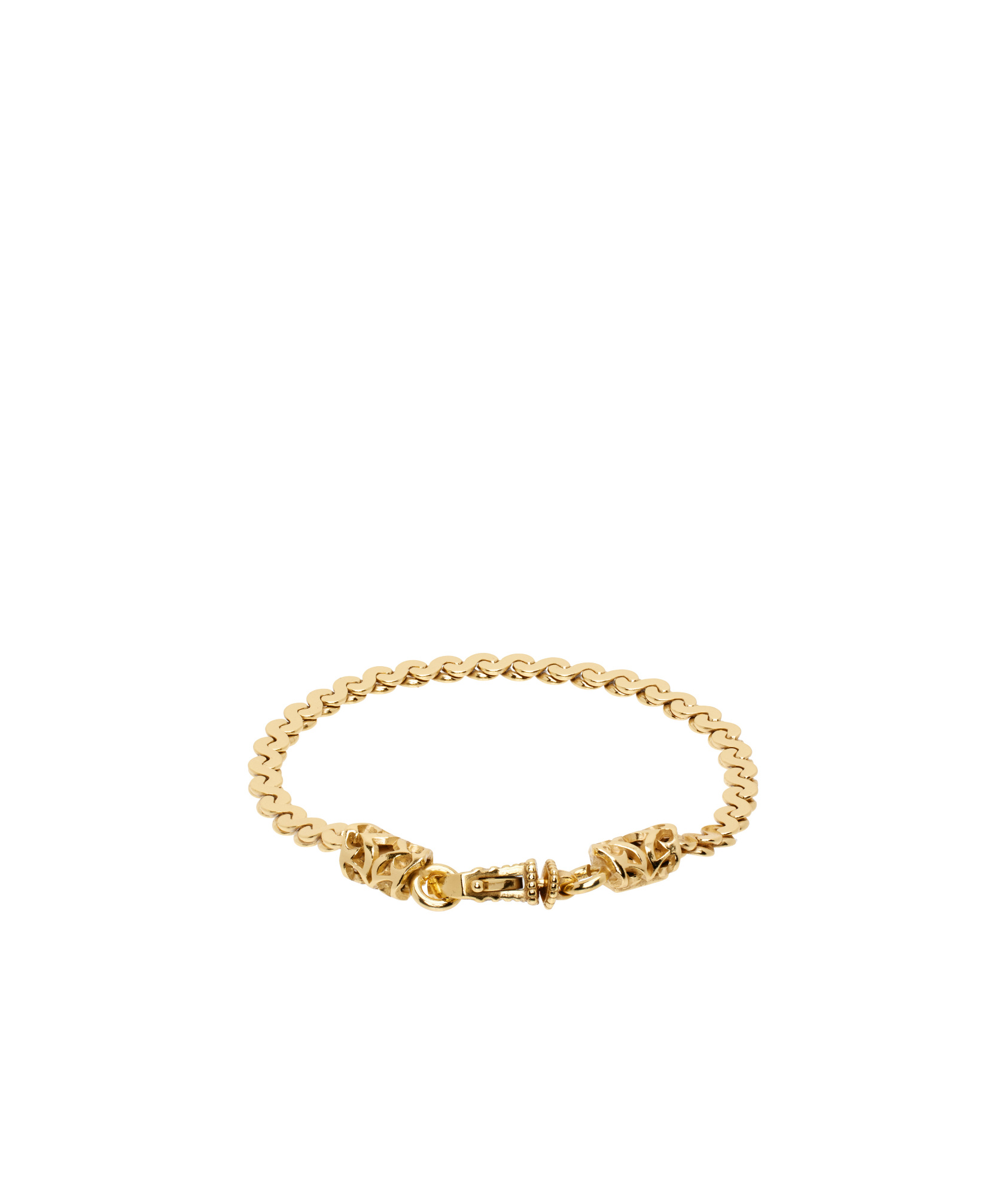 Emanuele Bicocchi Infinity Loop Bracelet In Yellow