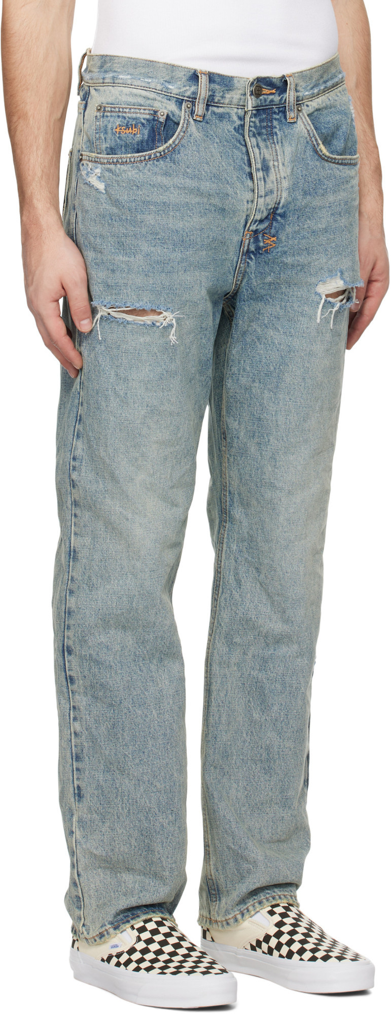KSUBI JEANS WITH BELT LOOPS