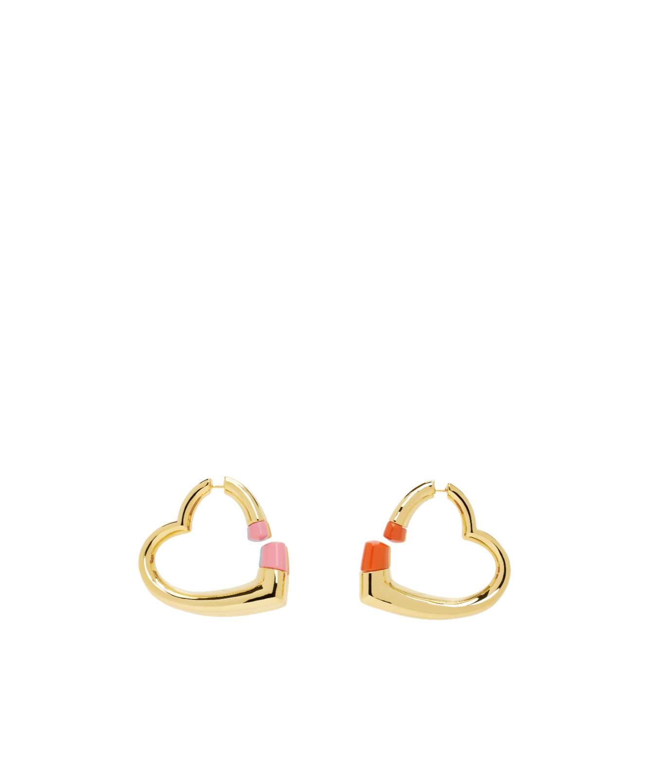 Casablanca Love Earrings In Yellow