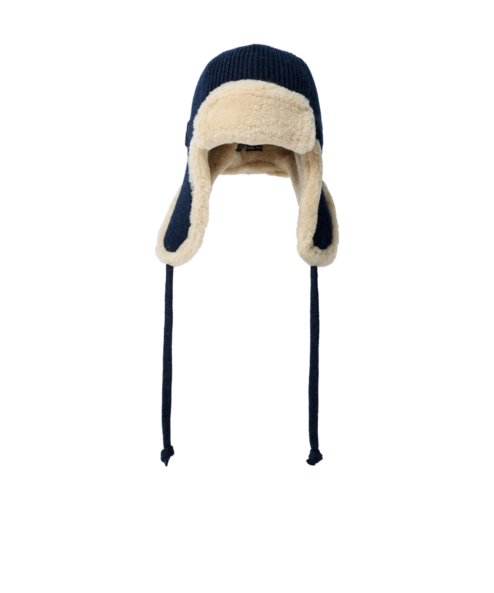 Miu Miu Plush Ear Cap In Brown