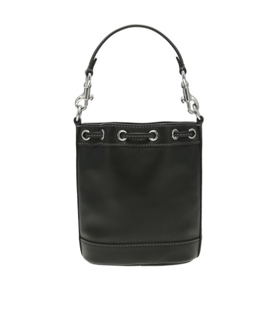 Coach Adjustable Shoulder Strap Shoulder Bag In Black