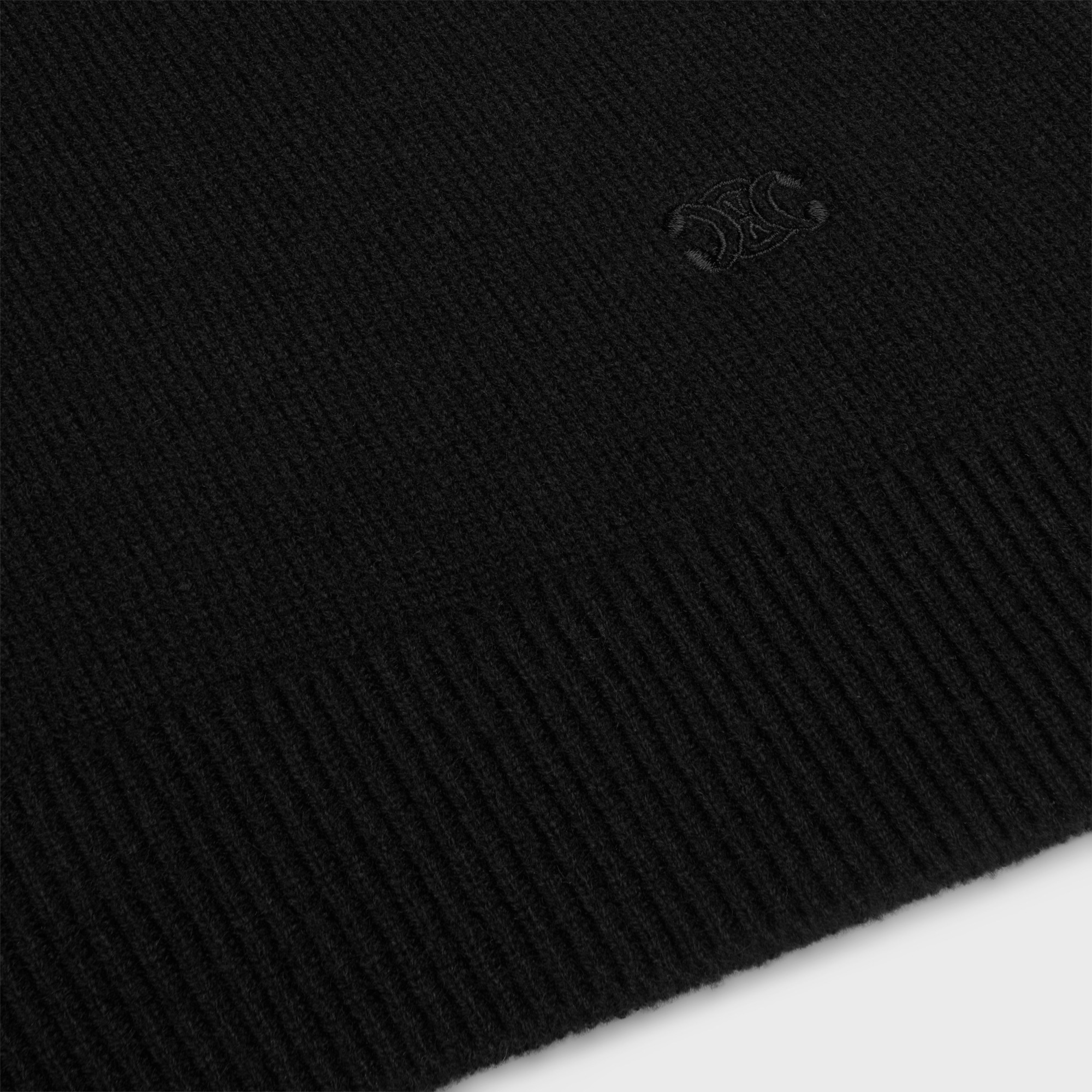 Celine Cashmere Turtleneck Sweater In Black