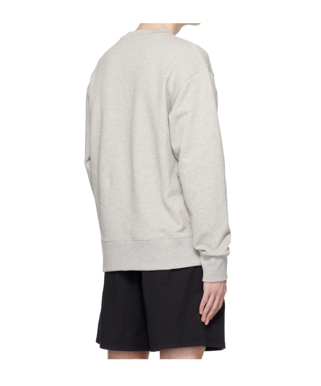Norse Projects Logo Round-neck Sweater In White
