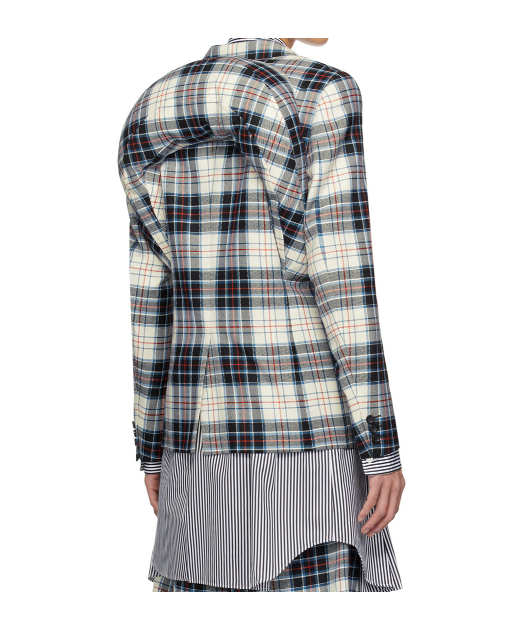 Comme Des Garçons Lapel Long-sleeved Suit Jacket