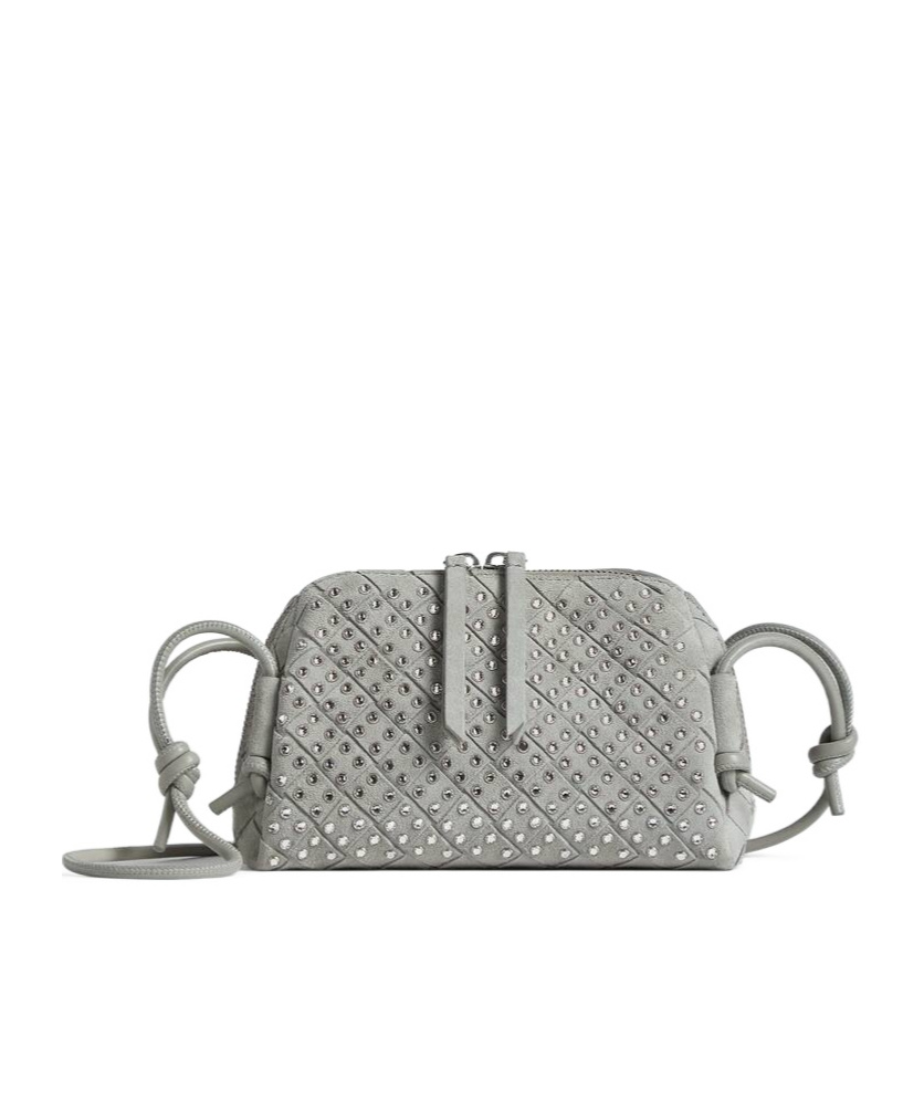 Bottega Veneta Concert Pouch In Gray