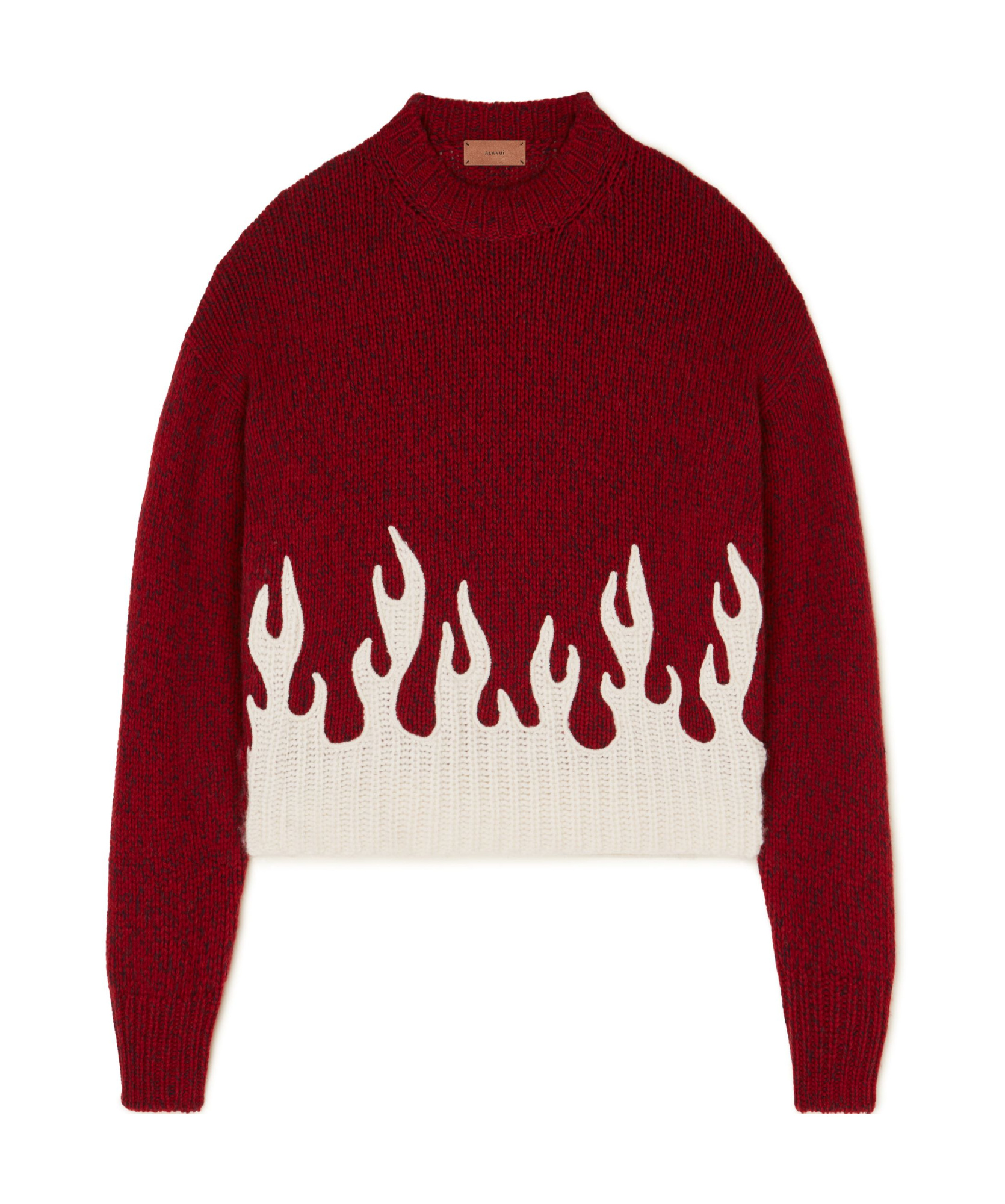 Alanui Flame Sweater In Red