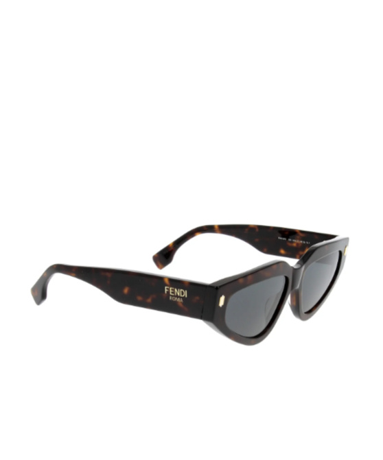 Fendi Eyewear Cat-eye Frame Sunglasses In Gray