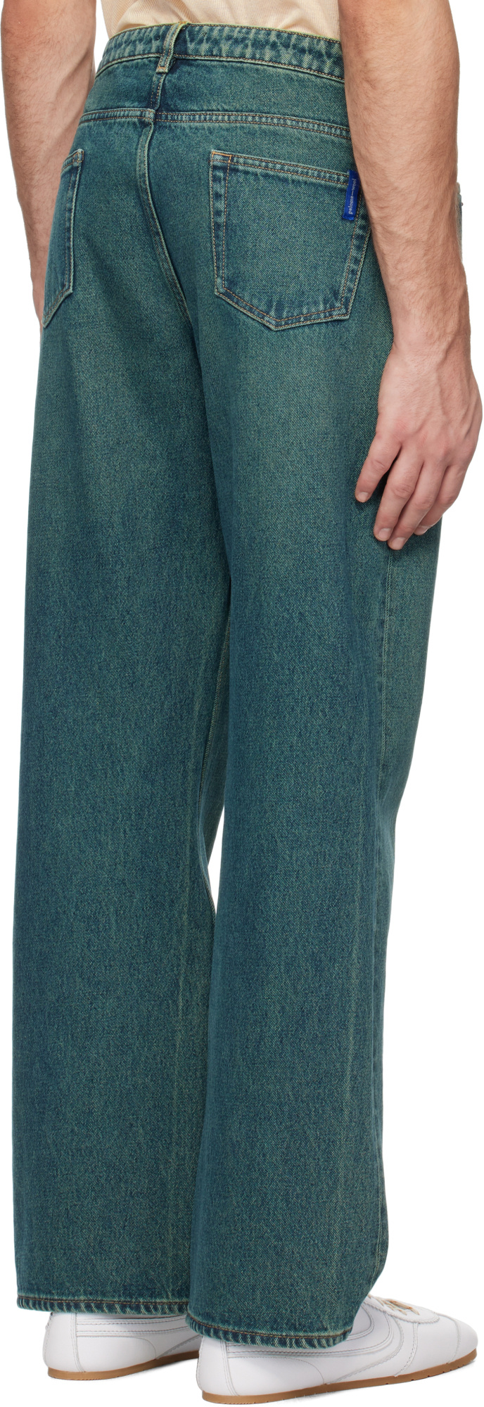 Paloma Wool Green Crowd Jeans