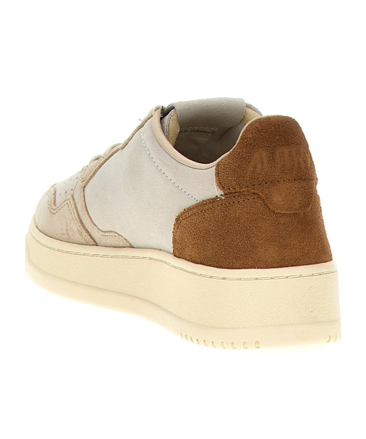 Autry Laced Sneakers In Nude