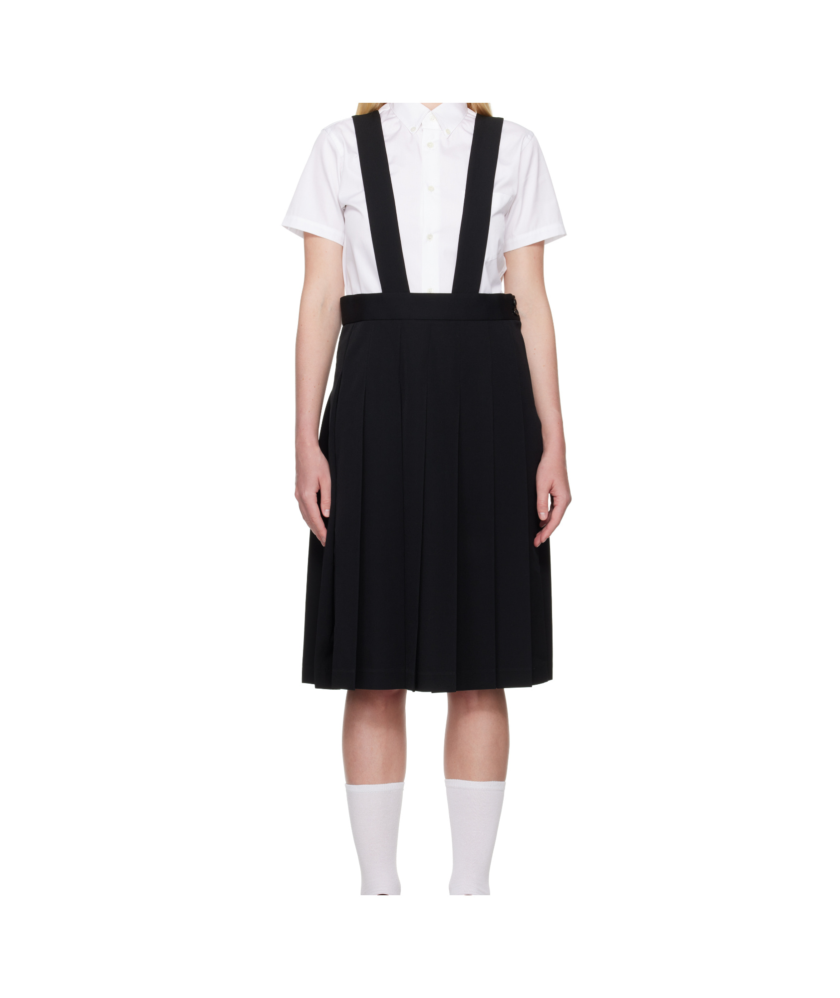 Comme Des Garçons Suspender Skirt