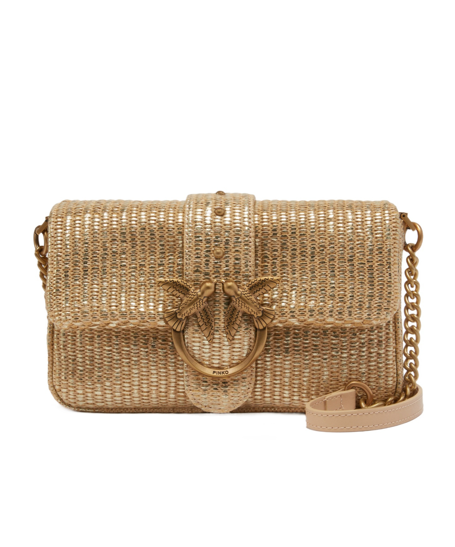 PINKO FLAP SHOULDER BAG