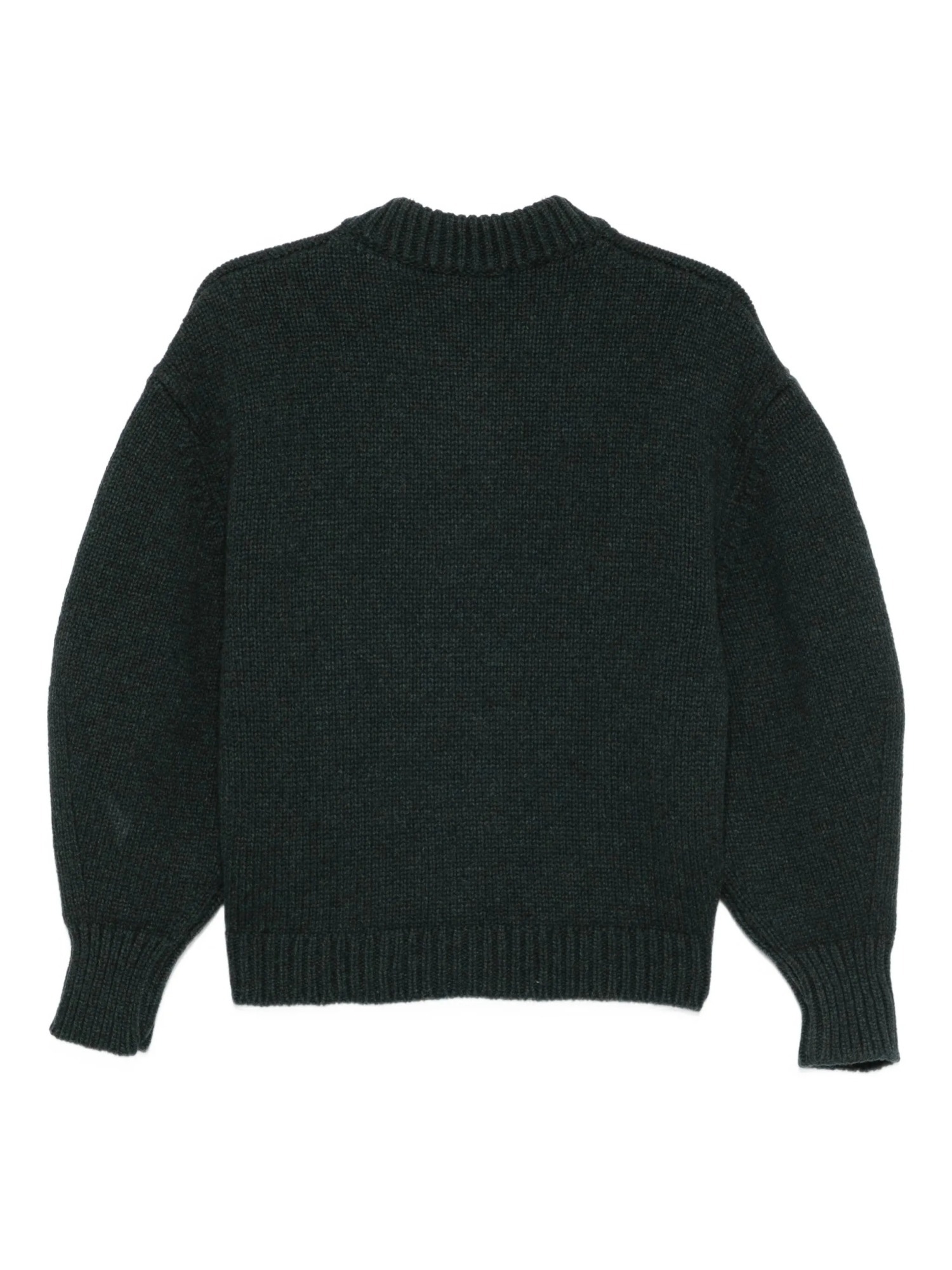 Soeur Womens Vert Foret Leonard Knitted Wool Cardigan In Black