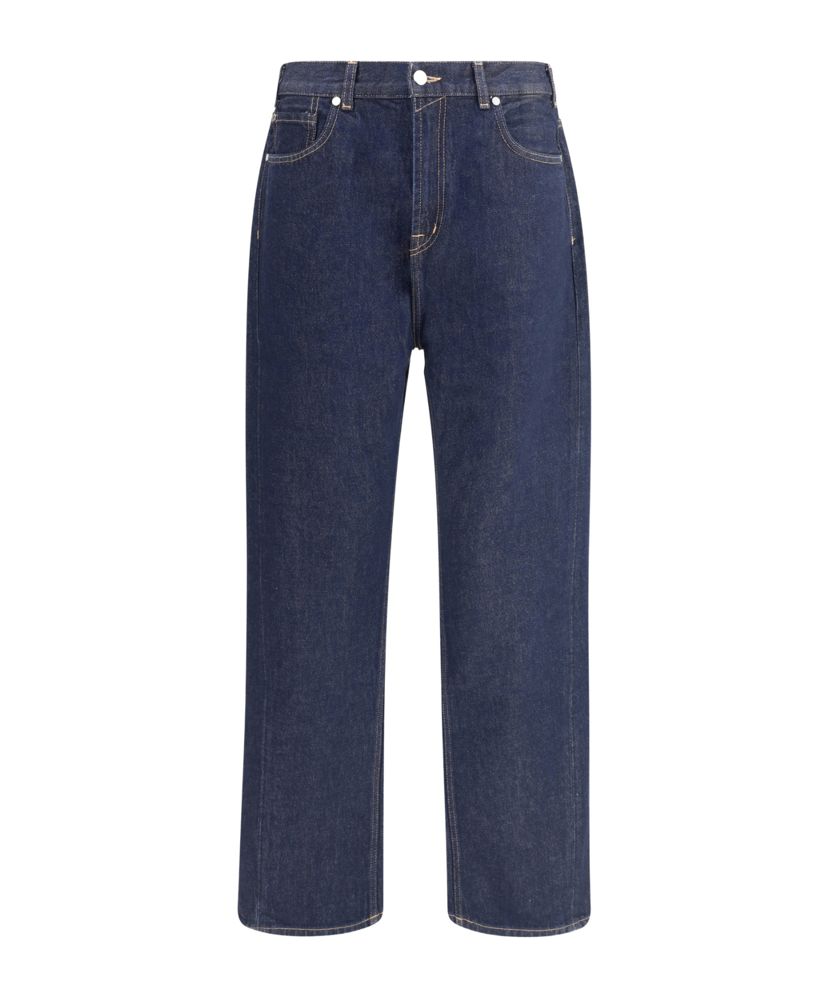 7 For All Mankind Twisted Wide-leg Jeans In Blue