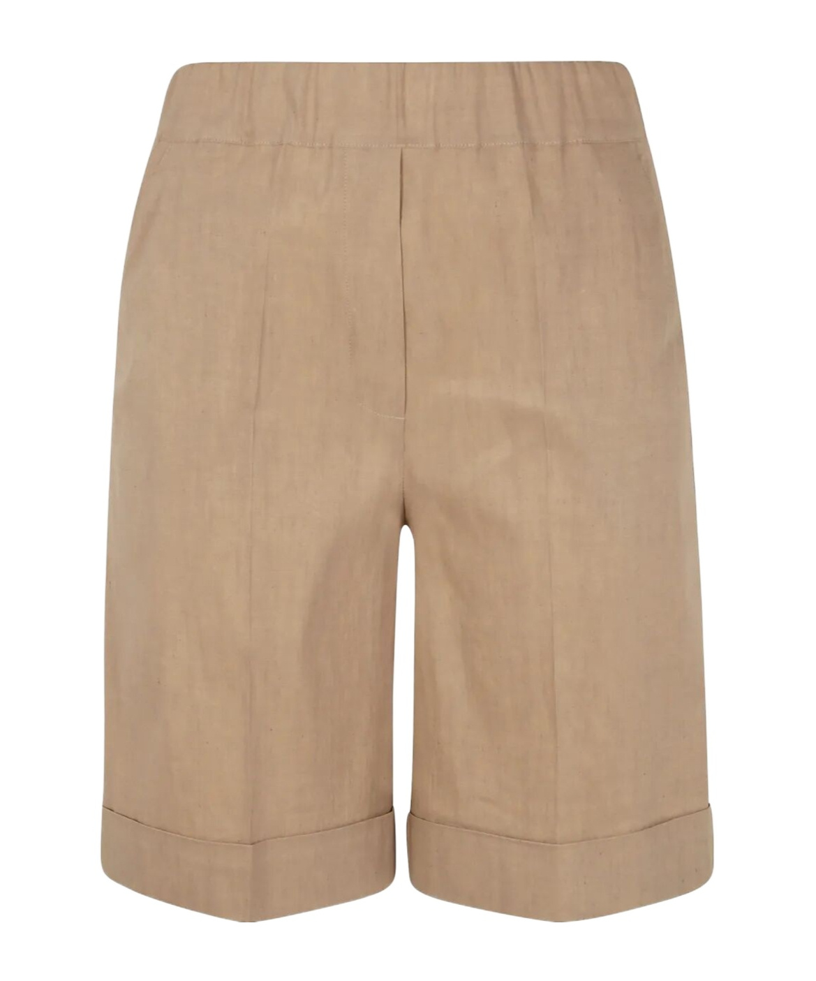 D Exterior D.exterior Linen Stretch Delave Shorts