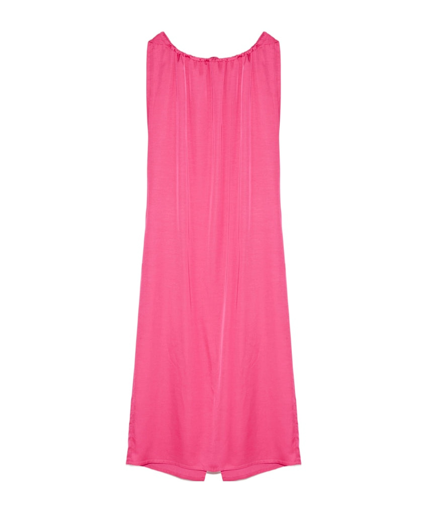 Yves Salomon Sleeveless Dress In Pink