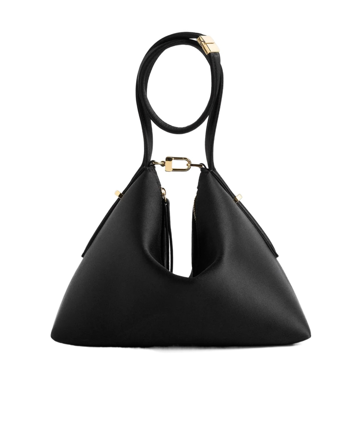 Totême Ribbon Wristlet Tote In Black