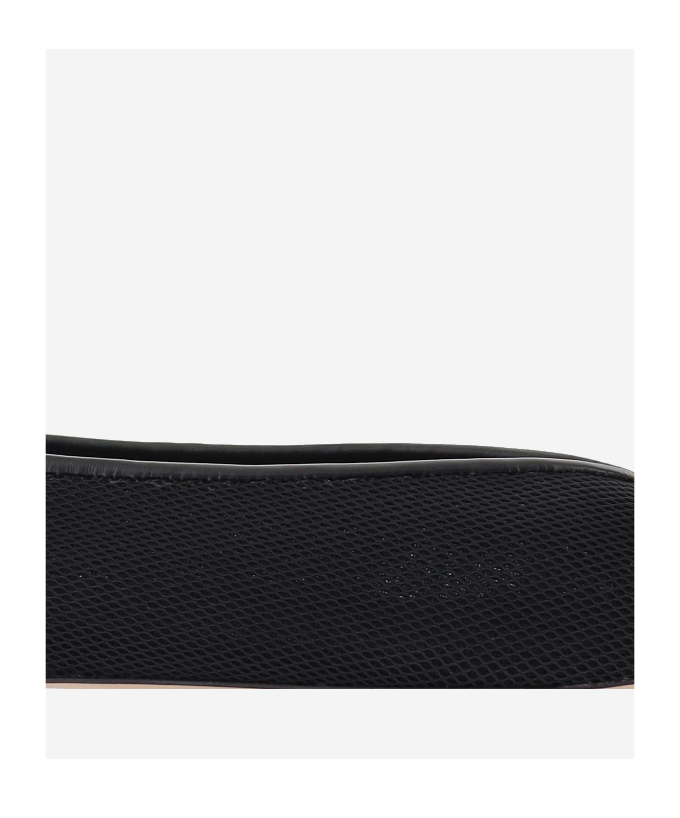 Ferragamo Vanna V Ballerinas In Velvet In Black