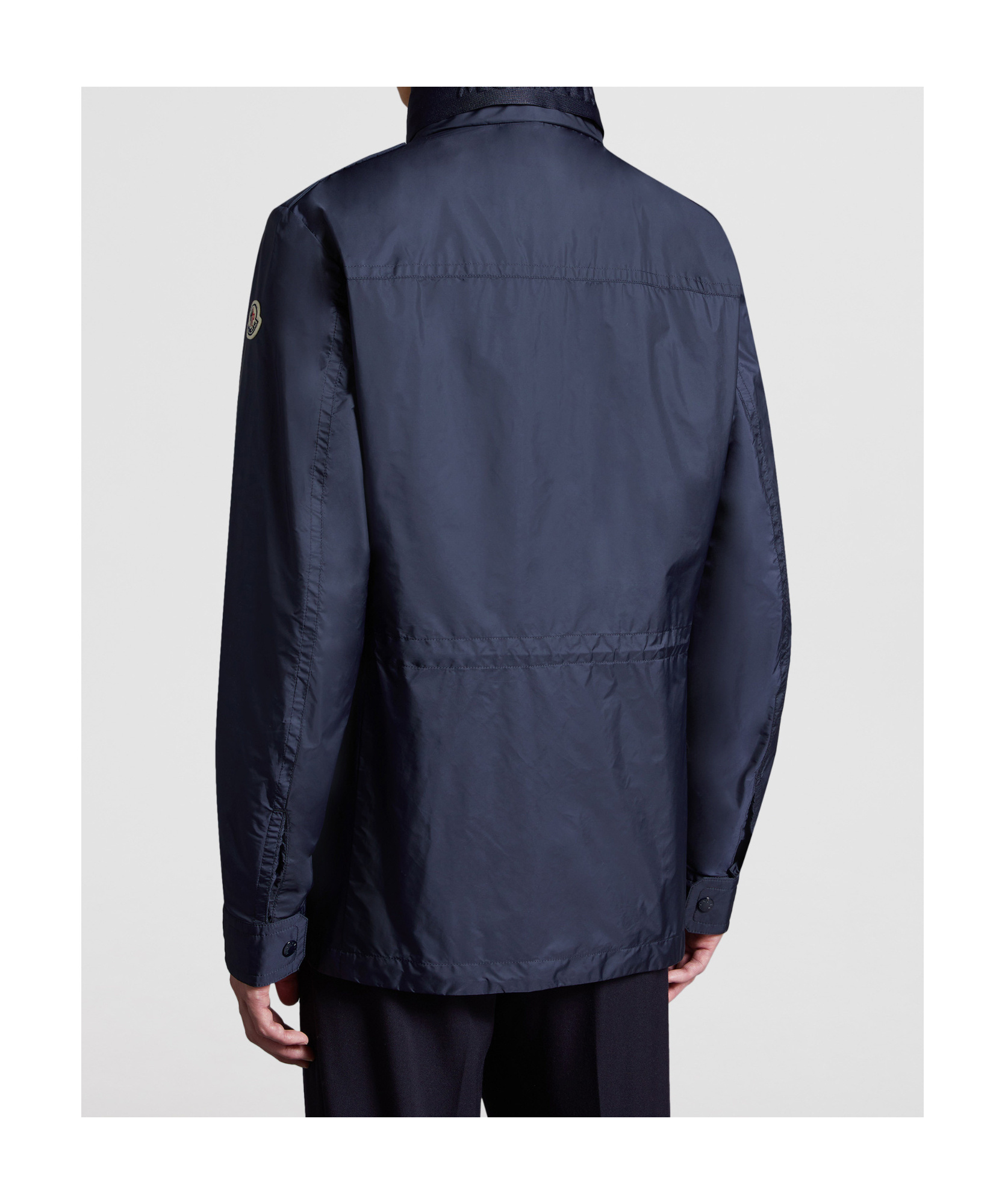 Moncler Lez Casual Jacket In Blue