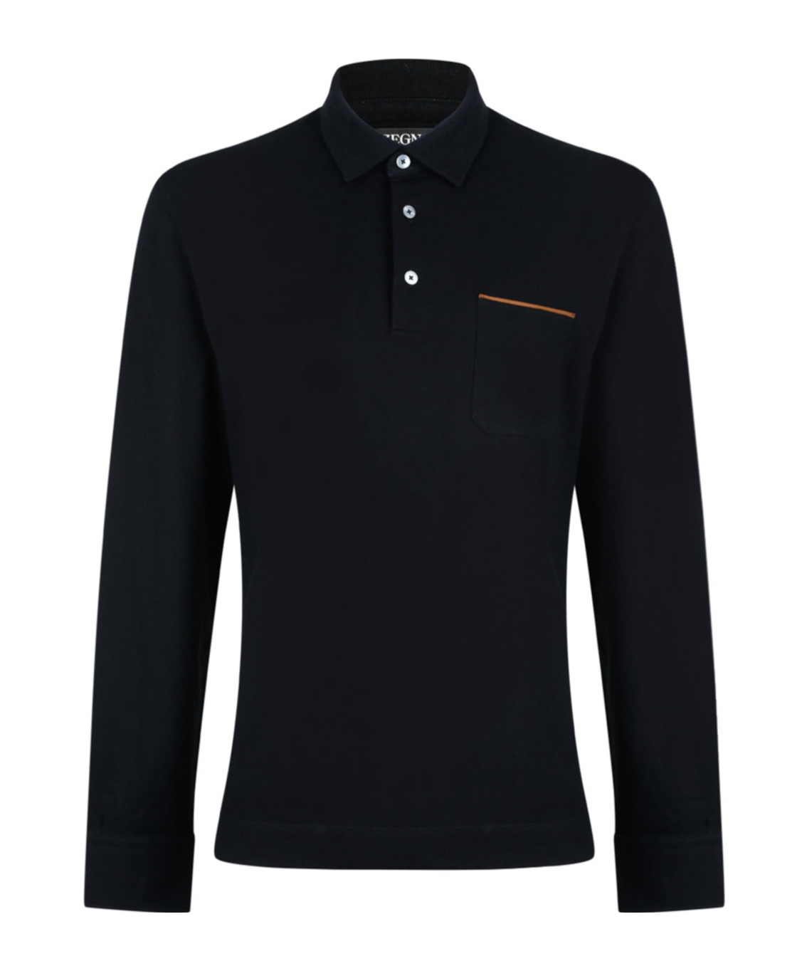 Shop Zegna Rue Polo Shirt In Black