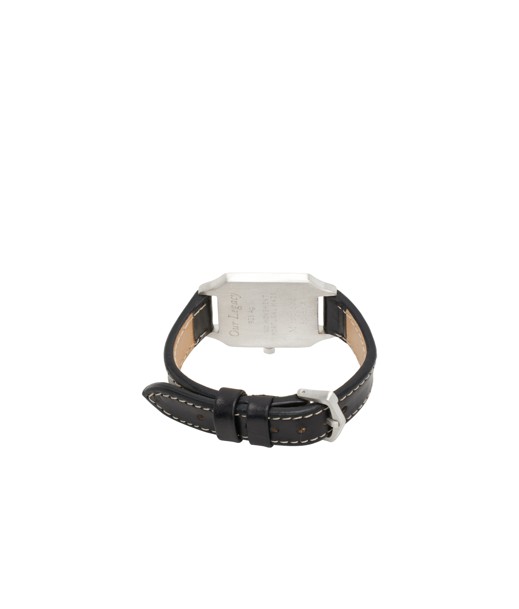 Our Legacy Quilted Bracelet In Gray