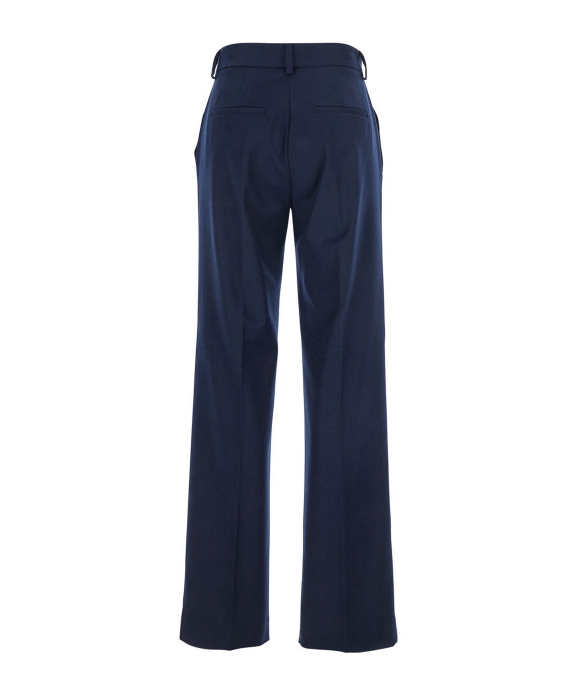 Antonelli Pleated Zipper Casual Pants In Blue