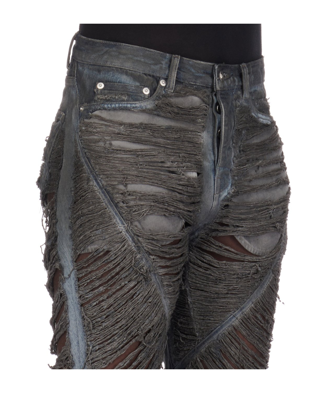 RICK OWENS DRKSHDW STRAIGHT TUBE FIVE BAGS OF JEANS