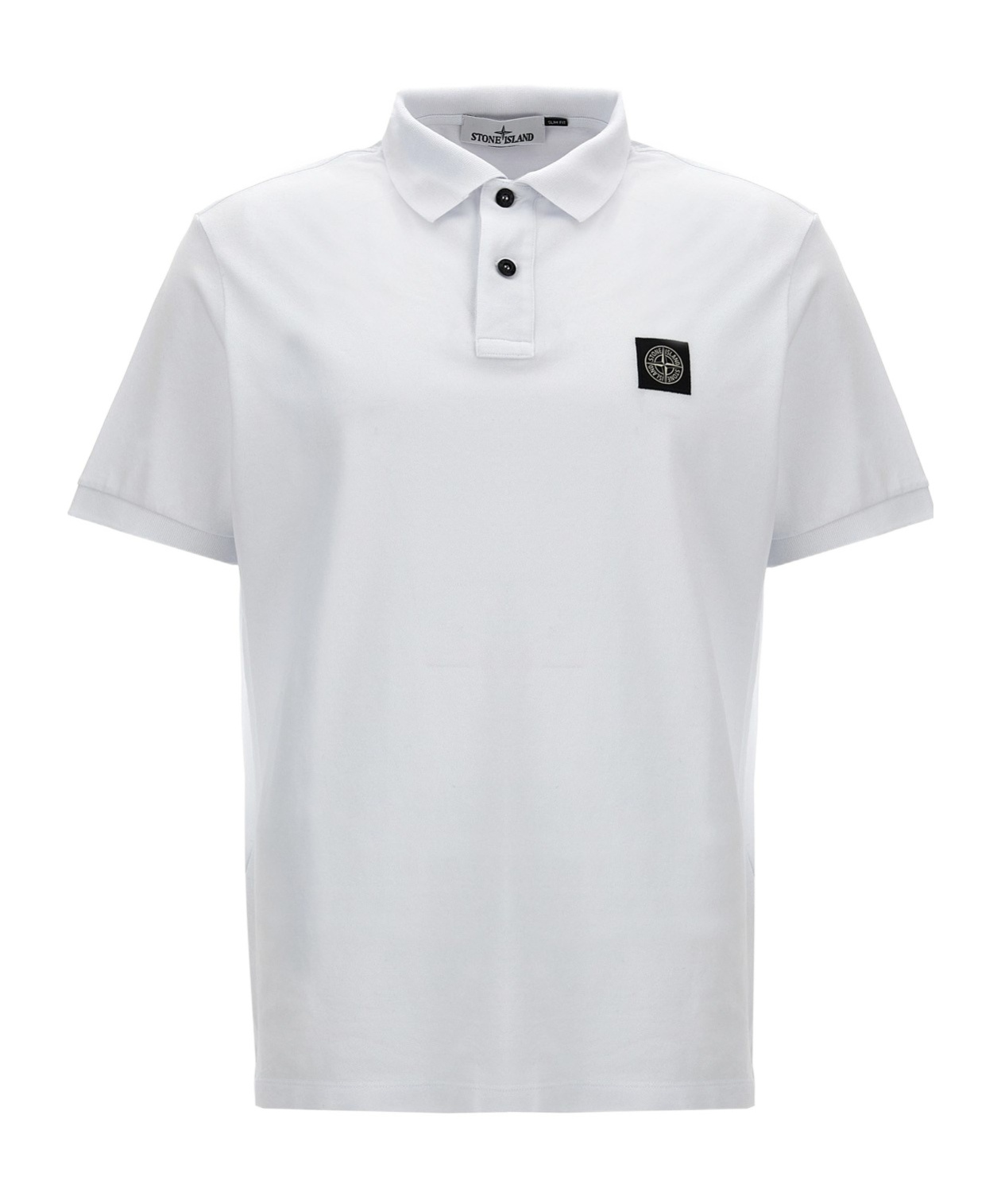 Stone Island Polo Shirt In White
