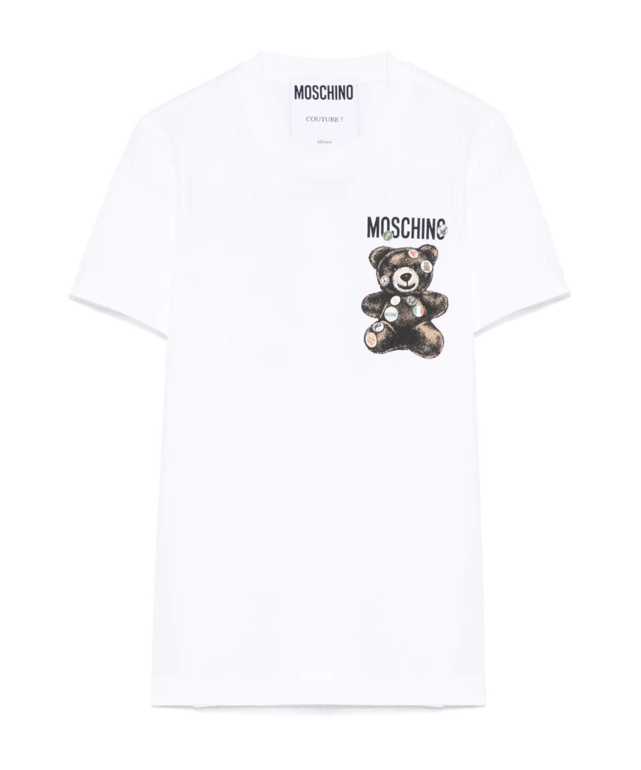 Moschino In Love We Trust T-shirt In White