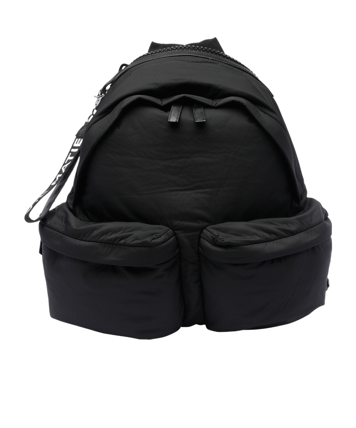 Vic Matie Zippered Backpack In Black