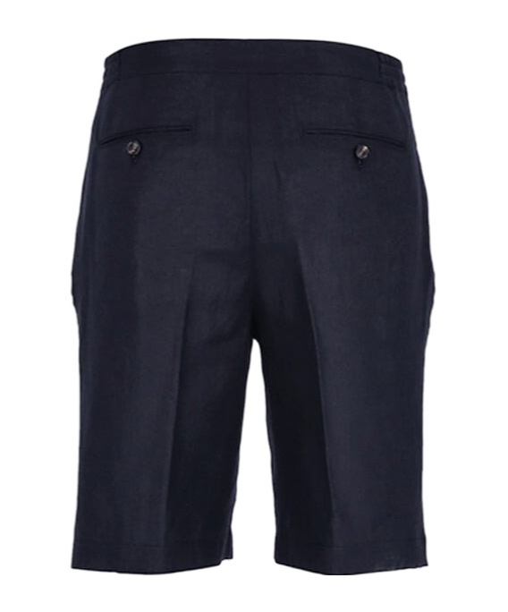 Loro Piana Button Shorts In Black