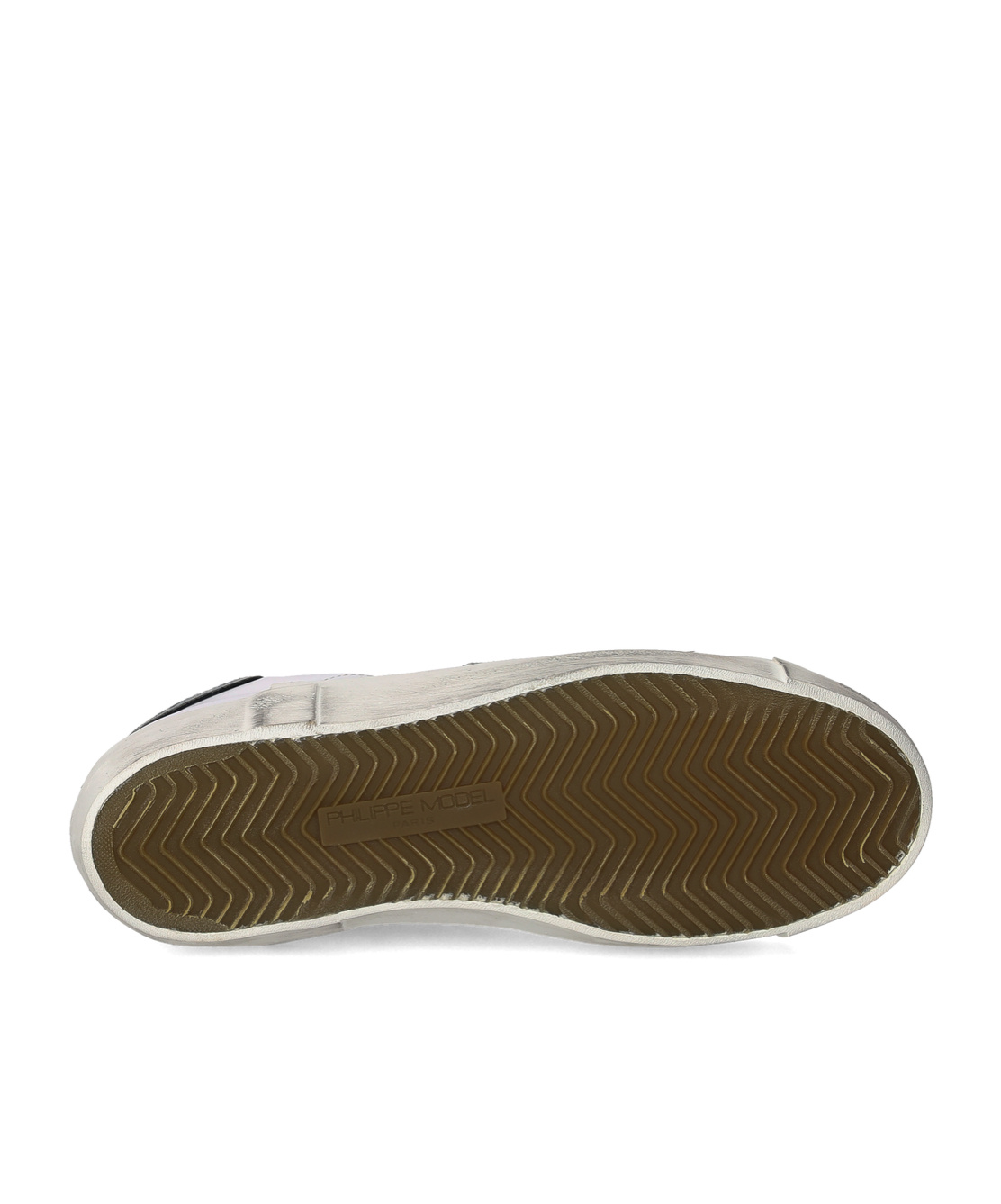 Philippe Model Prsx Leather Sneakers In White