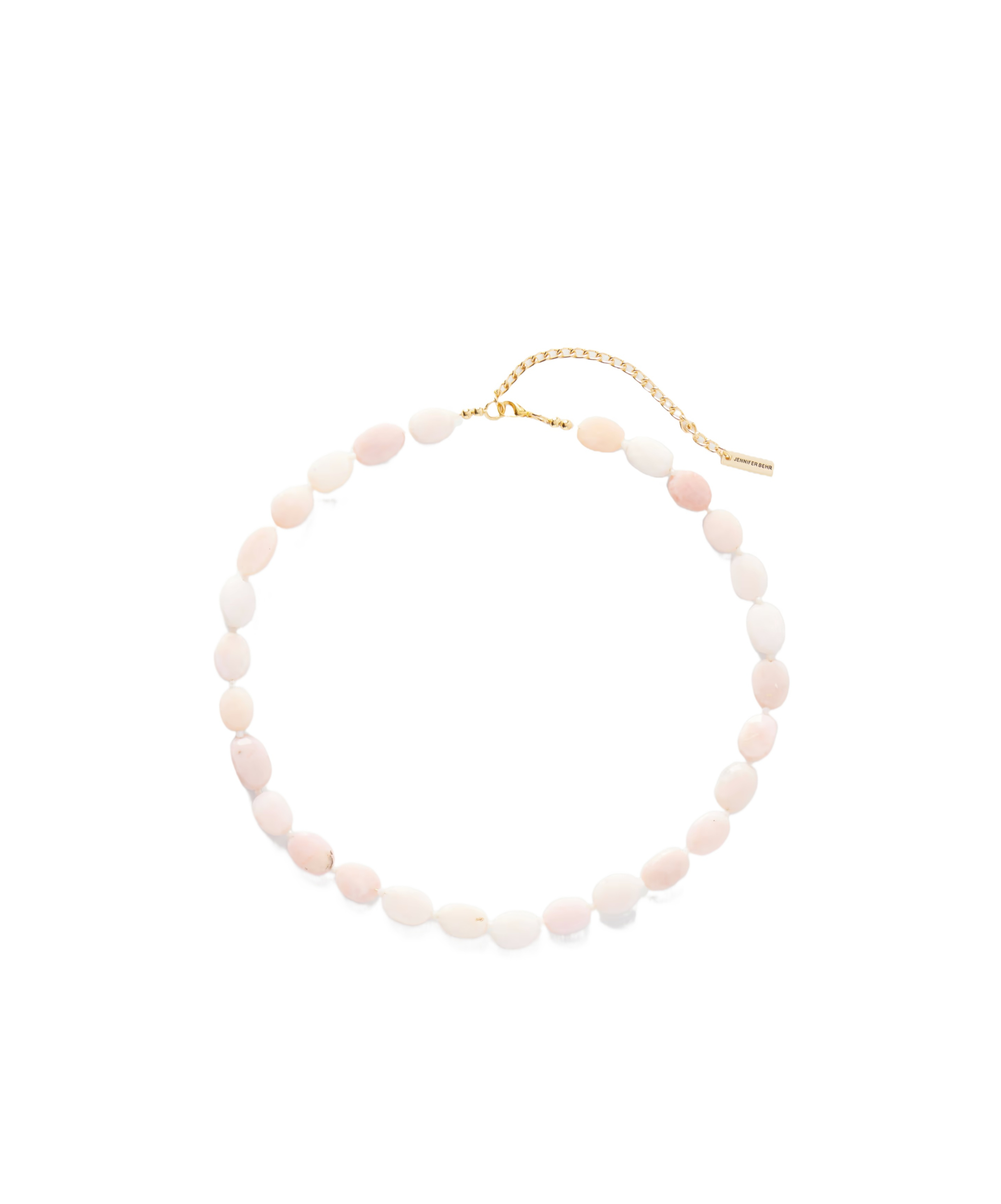 Jennifer Behr Gradient Bead Necklace In Pink