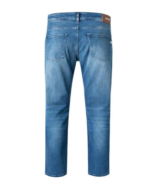 Hugo Boss Multi-pocket Jeans In Blue
