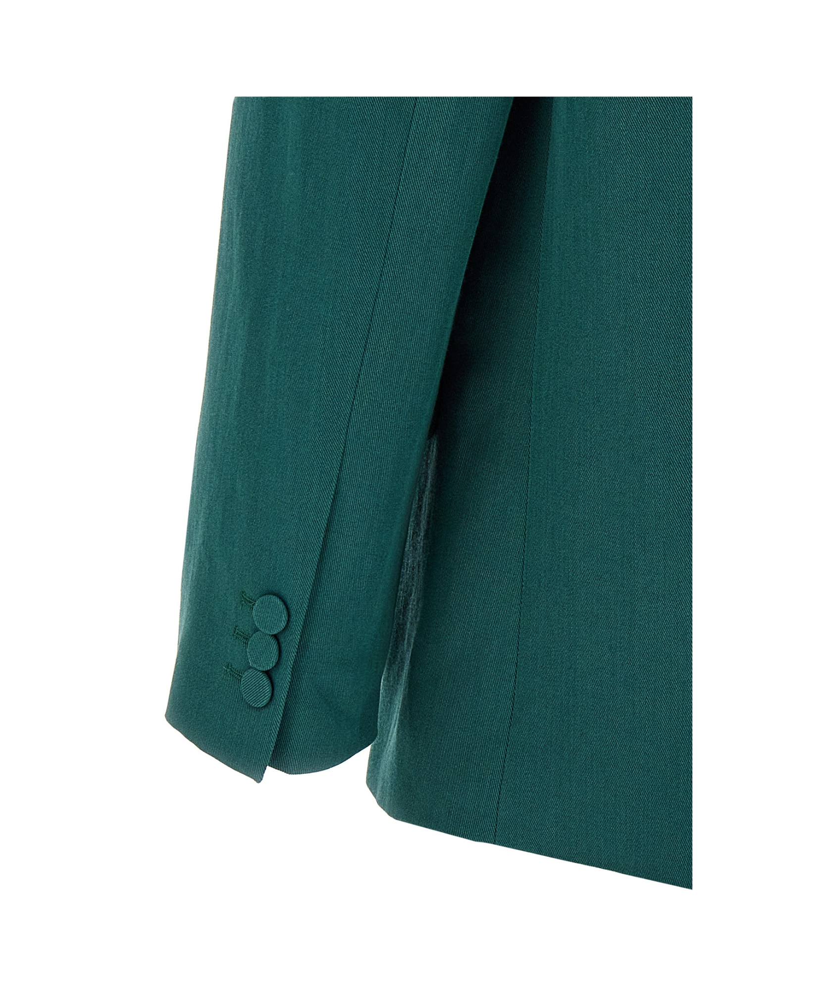 Dries Van Noten 'birdy' Blazer Back Vent In Blue