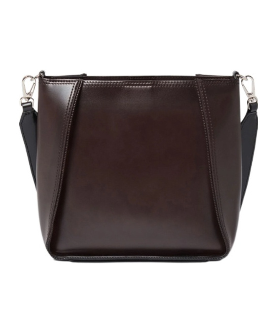 Stella Mccartney Logo Square Crossbody Bag In Multi