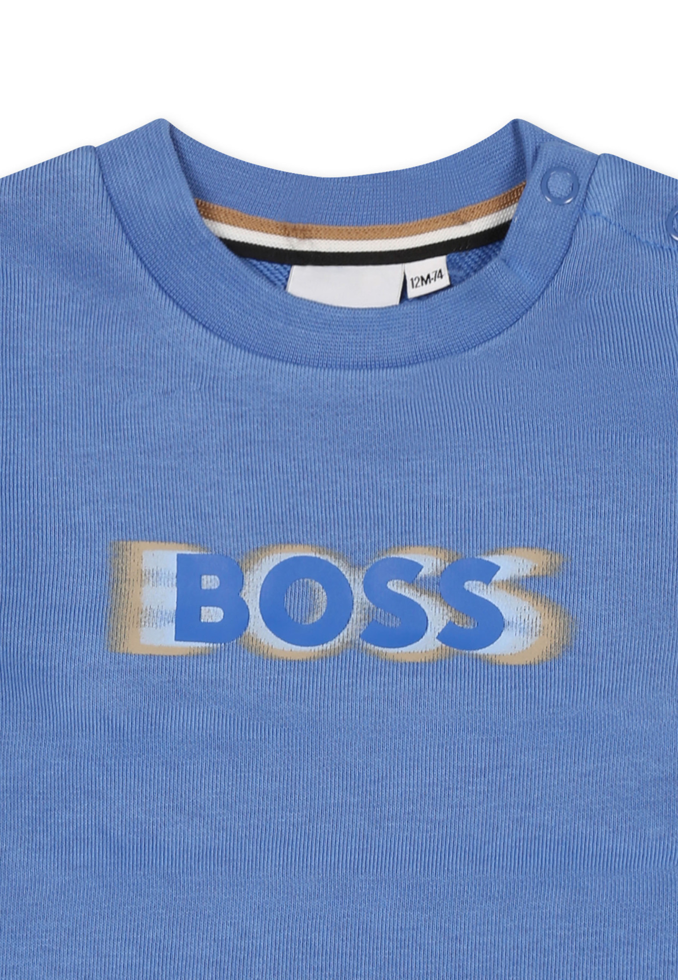 Hugo Boss Sweat Shirt In Blue