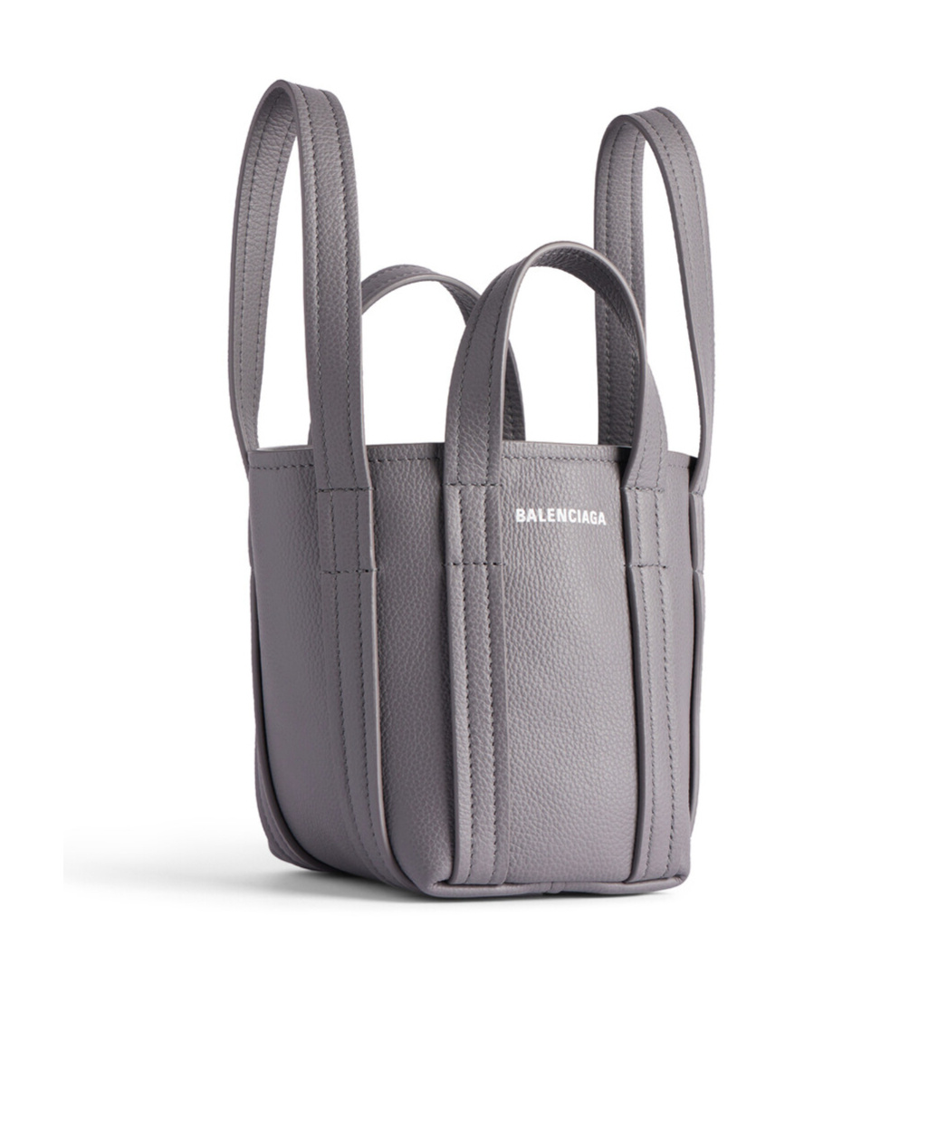 Balenciaga Mini Everyday 2.0 Tote Bag In Gray