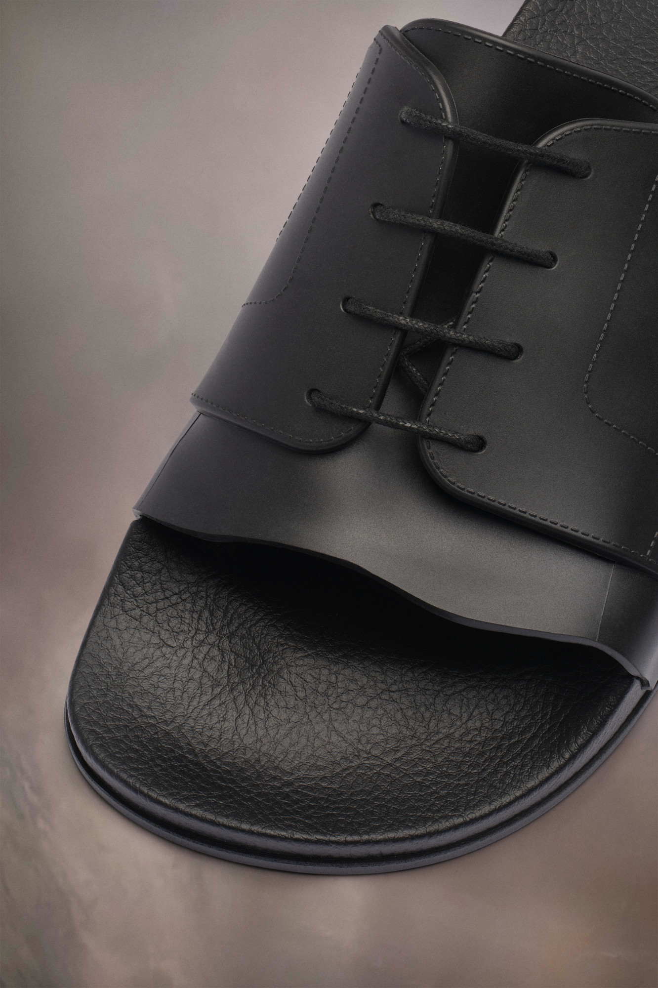 Shop Maison Margiela Pool Slides In Black