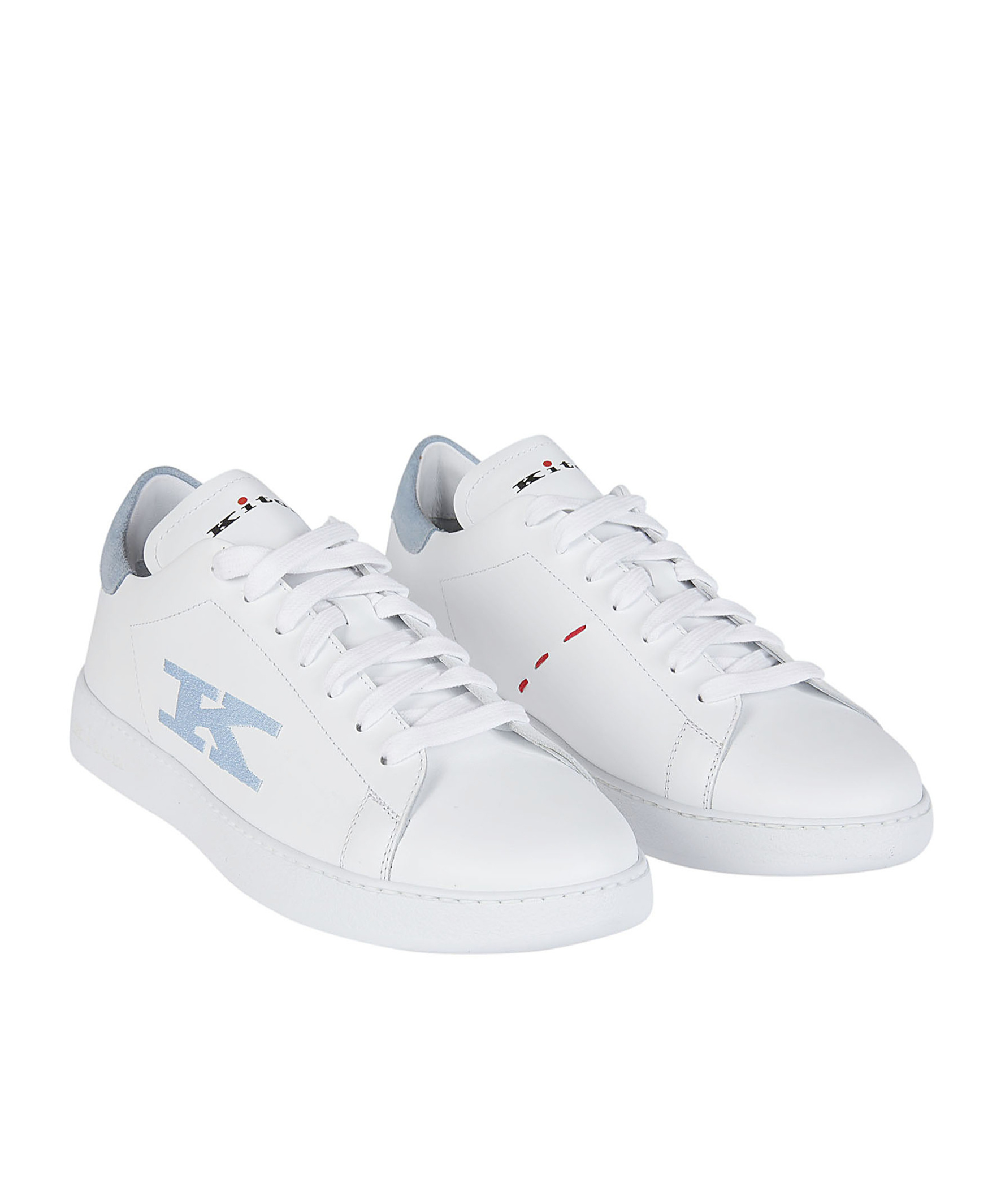 Kiton Round-headed Sports Shoes In White