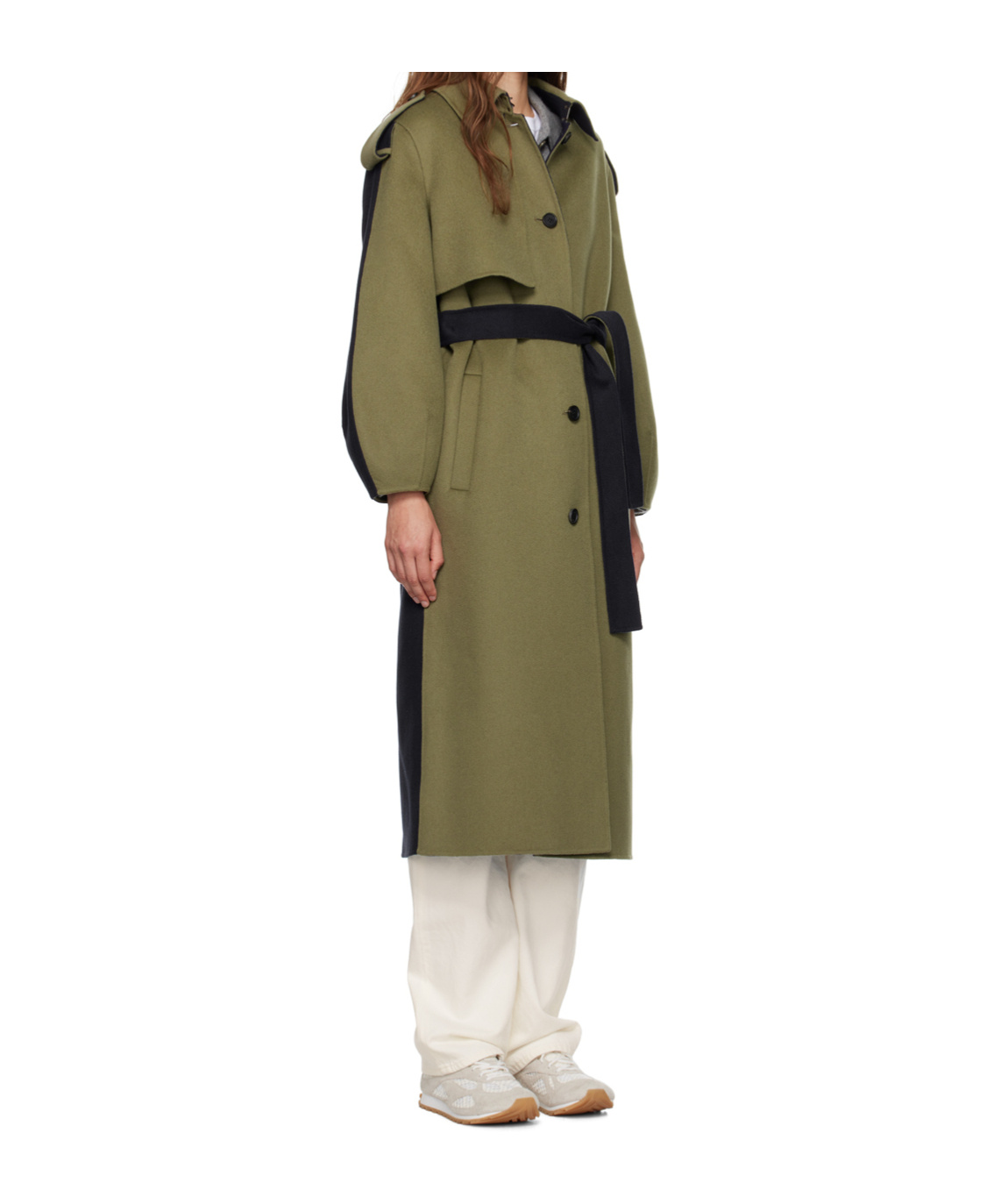 MACKAGE CEYLA BUTTON-DOWN LONG-SLEEVED COAT