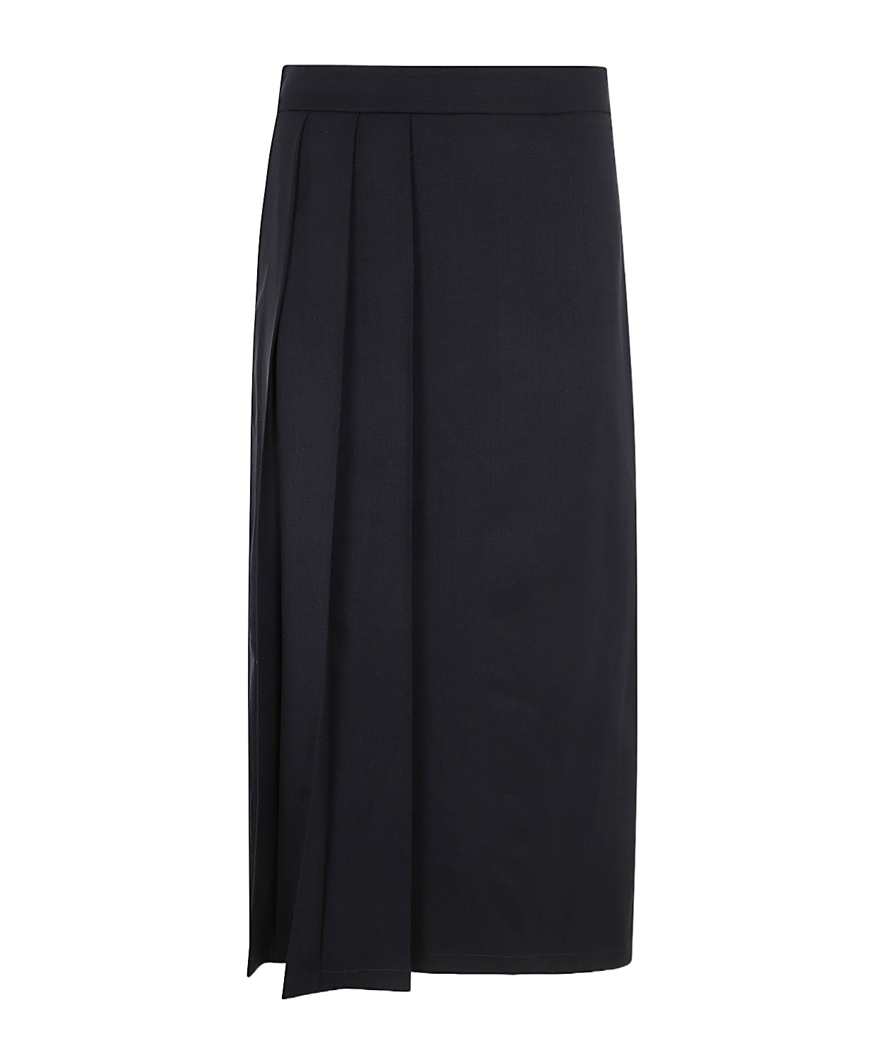 P.a.r.o.s.h Parosh Gonna Midi Pieghe In Black