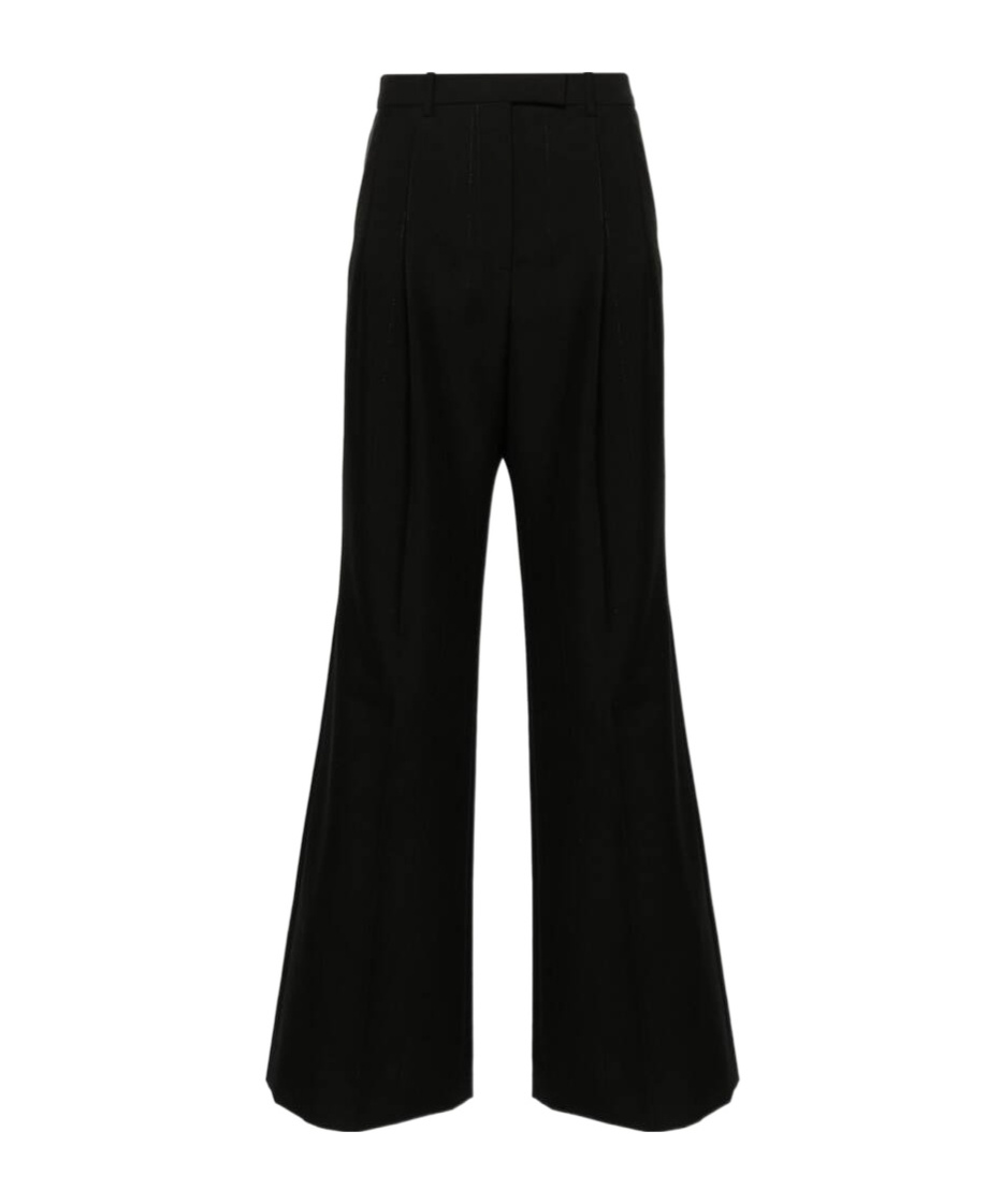 Givenchy High-waist Palazzo Trousers In Black