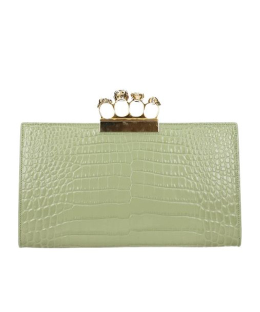 Alexander Mcqueen Four Ring Clutch