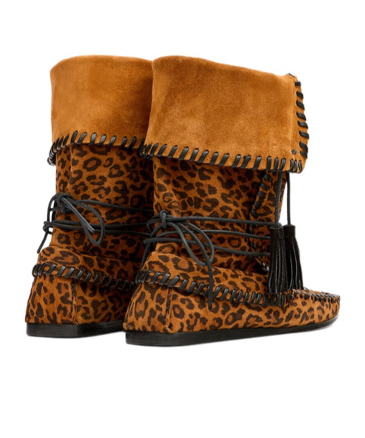 Isabel Marant Boots Winki In Animal Print