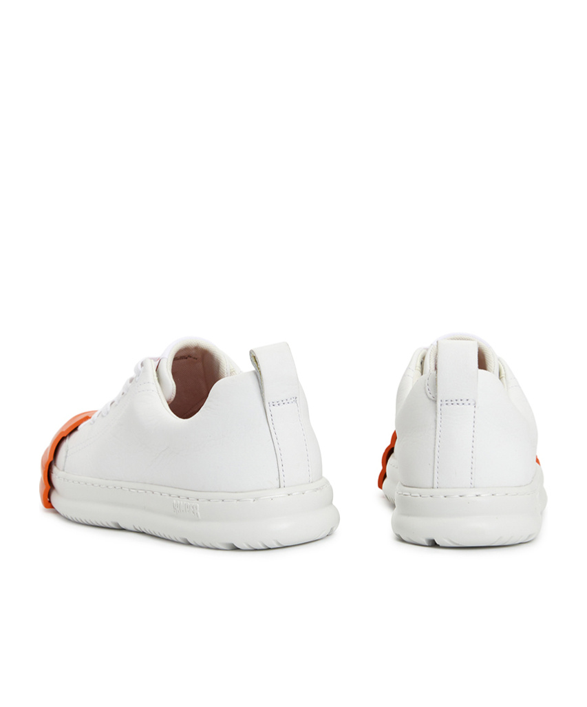 Camper Junction Runner Leather Sneakers In White