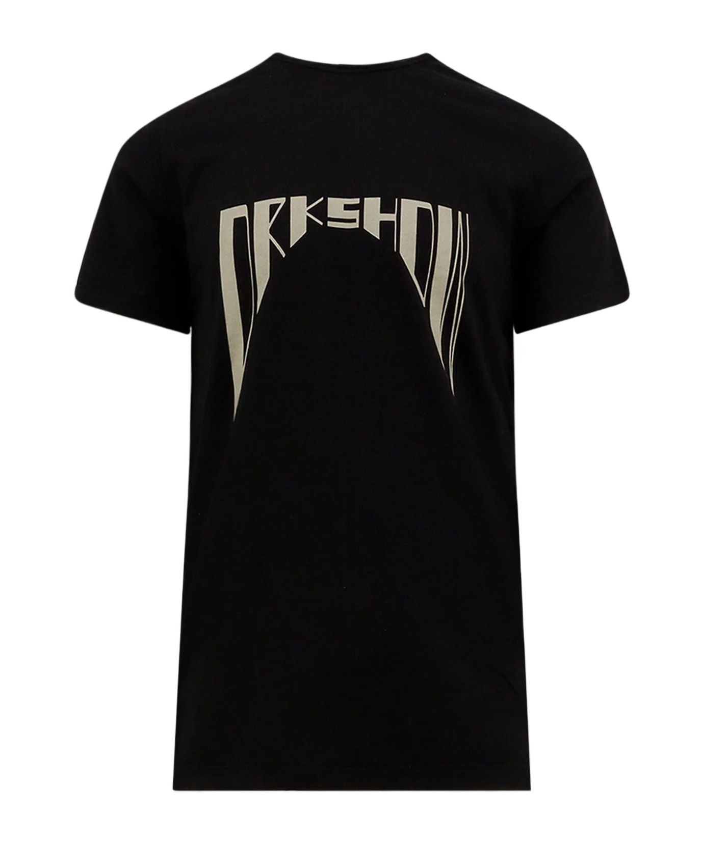 Rick Owens Drkshdw Short-sleeved T-shirt In Black
