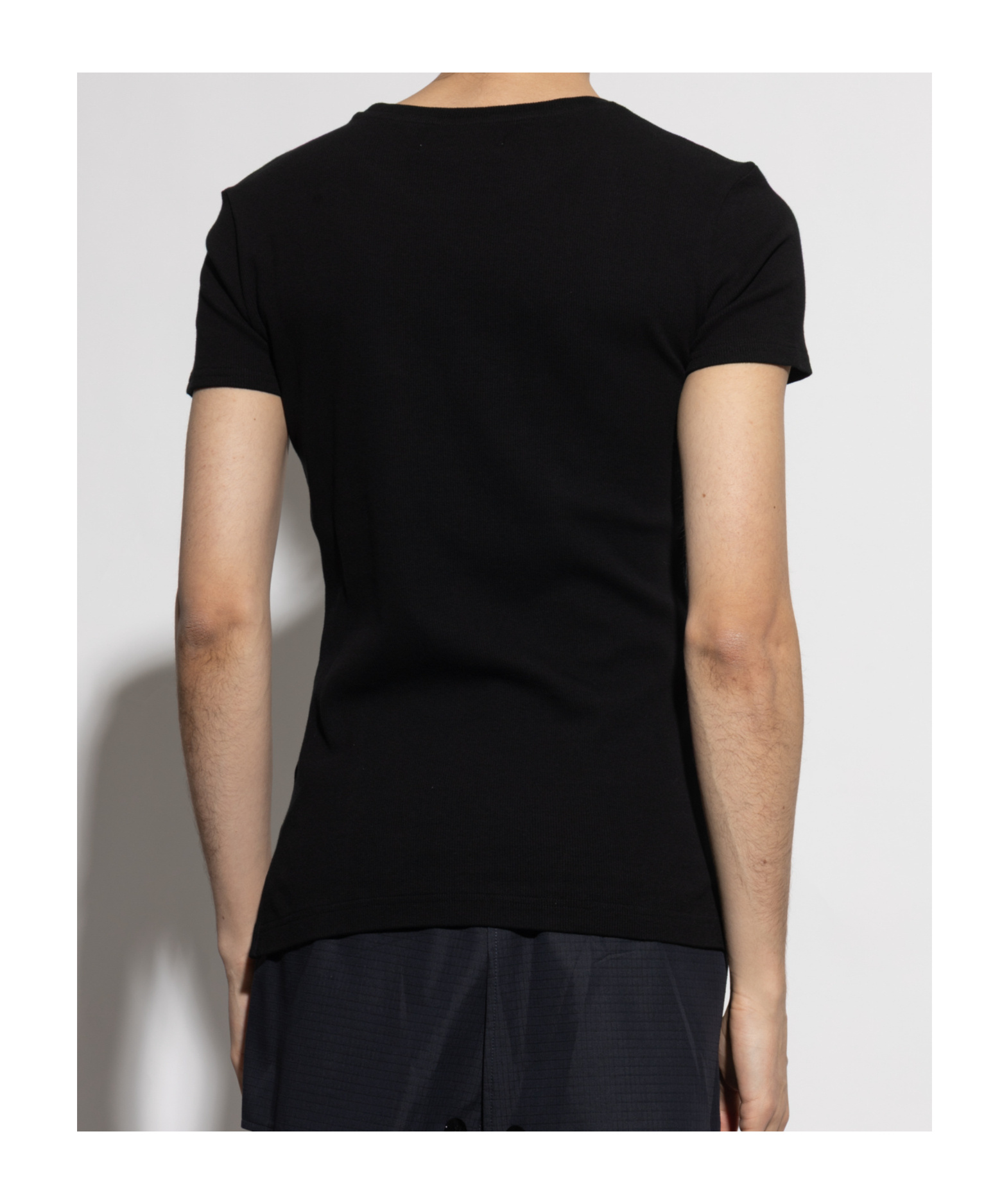 Vivienne Westwood Ripped And Ready Peru T-shirt Organic Rib Jersey Black M Unisex In Black